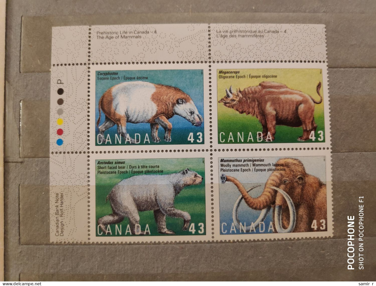 Canada	Animals 9 - Ongebruikt