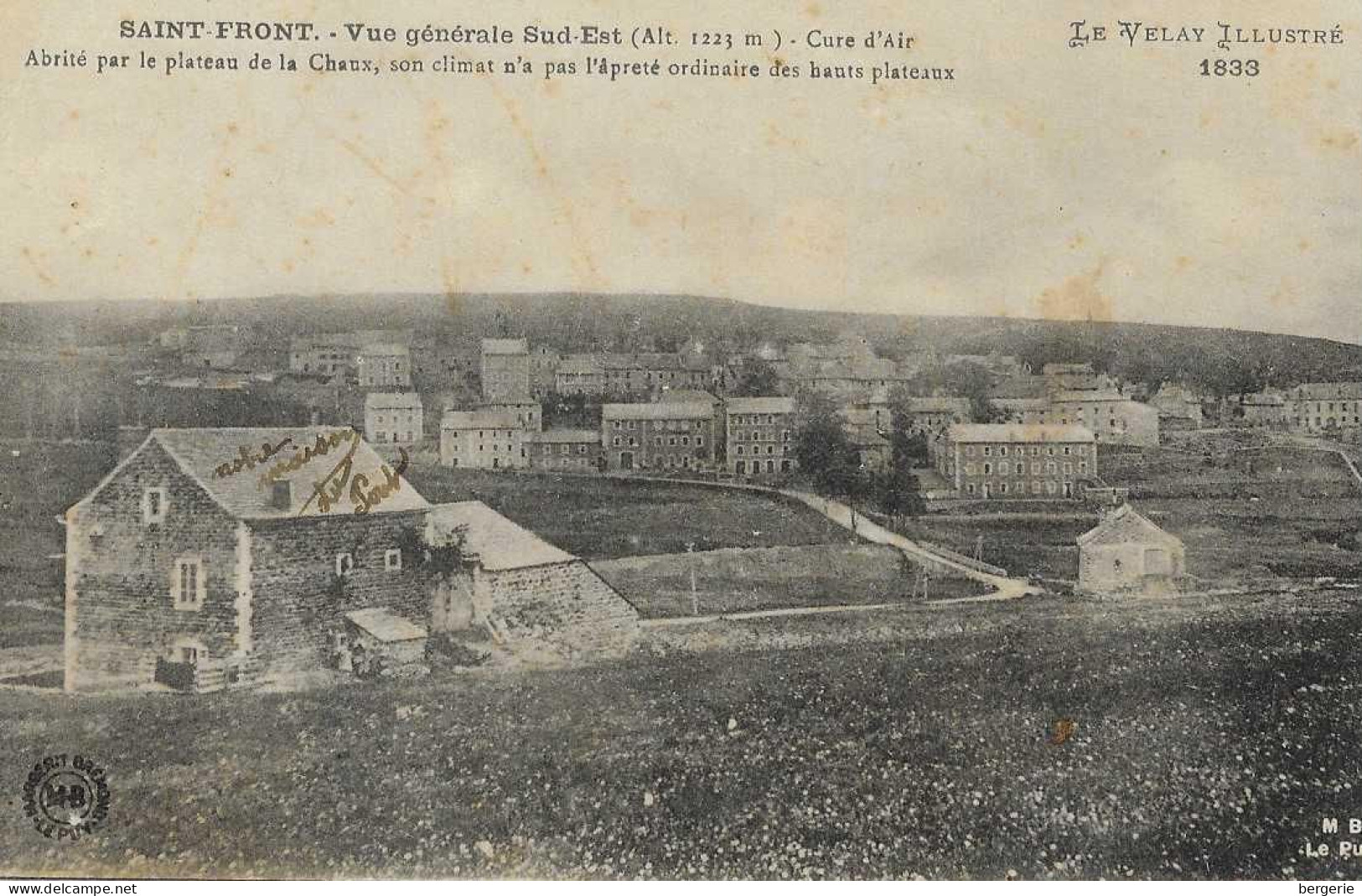 E/ 04               43      Saint-front     -    Vue Générale - Autres & Non Classés