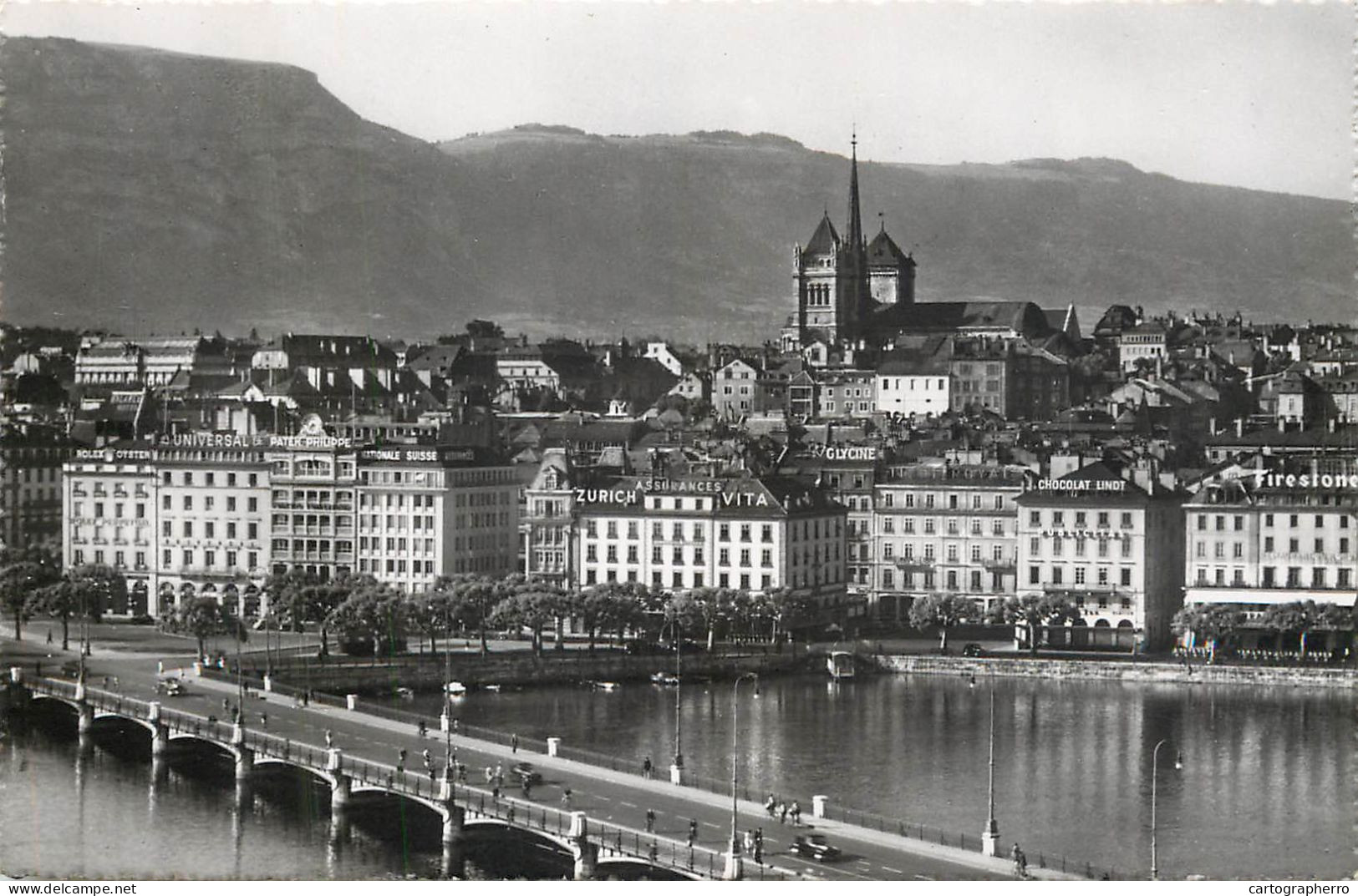 Switzerland Genève Bridge - Genève