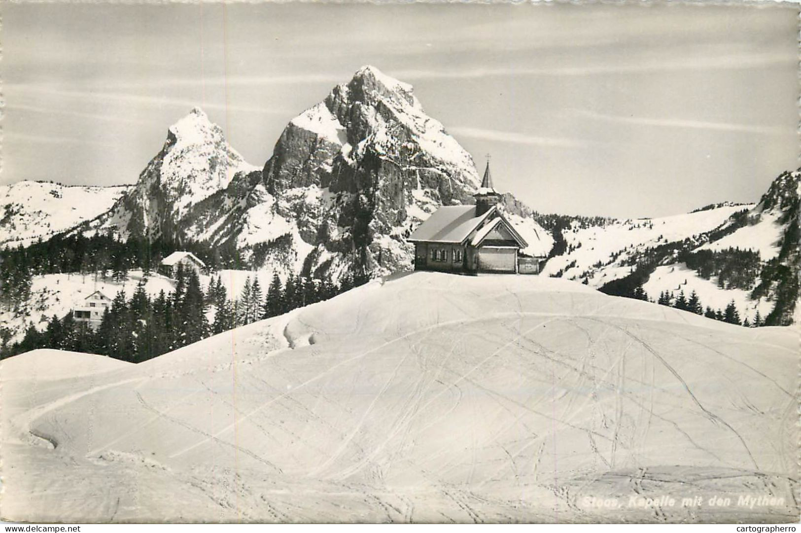 Switzerland Stoos Kapelle Mit Den Mythen - Sonstige & Ohne Zuordnung