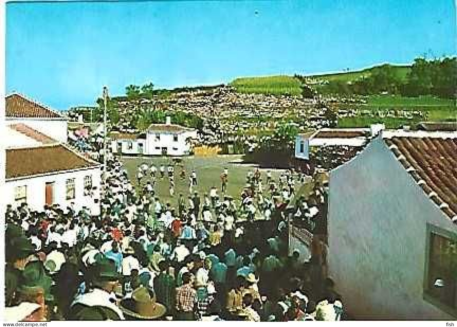 Portugal ** & Postal, Açores, Ilha Terceira, Rope Bullfight In S. Sebastião, Ed. Ormonde (20) - Toros