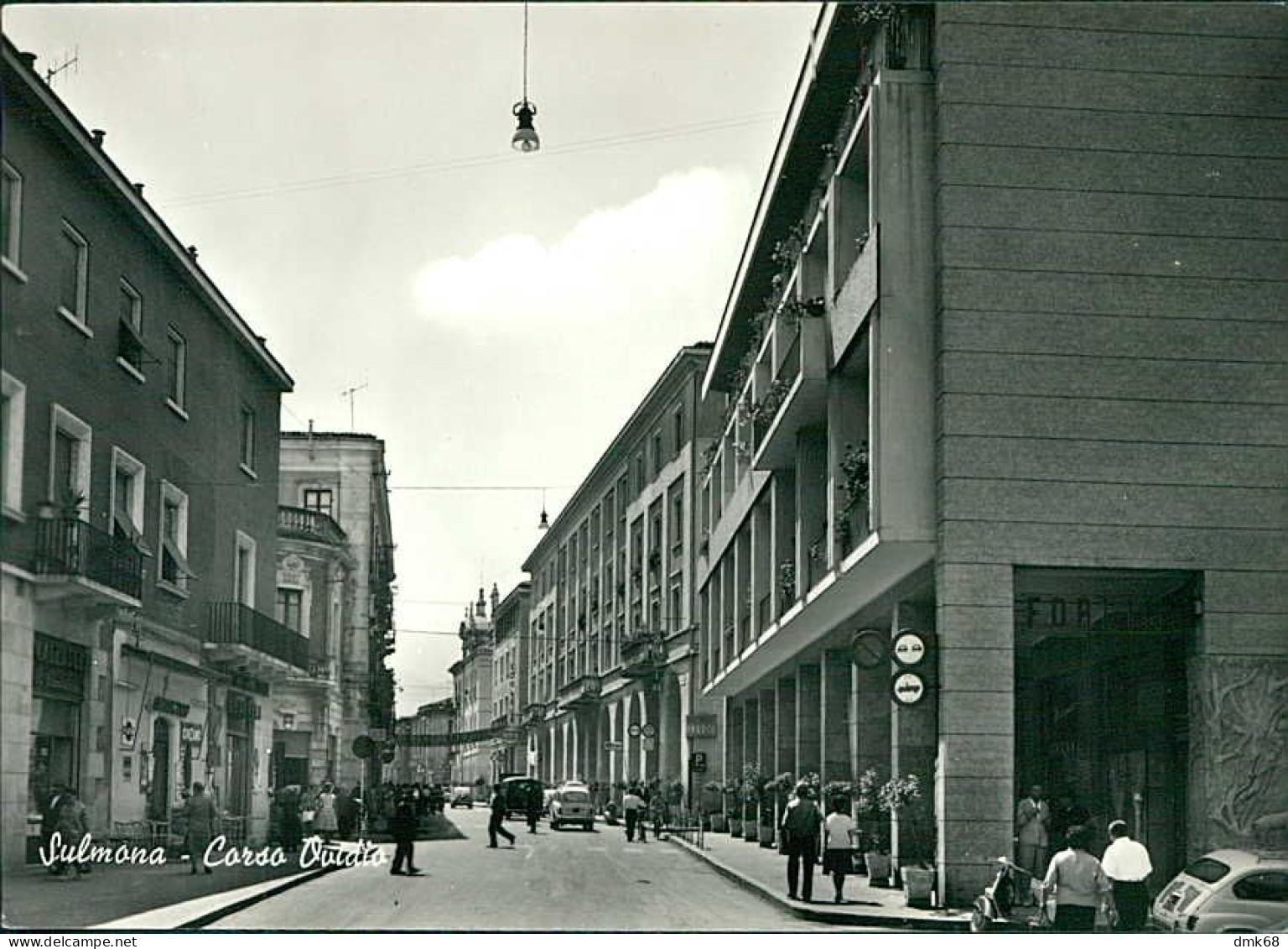 SULMONA ( L'AQUILA ) CORSO OVIDIO - EDIZIONE BROMOFOTO - 1960s (20723) - L'Aquila