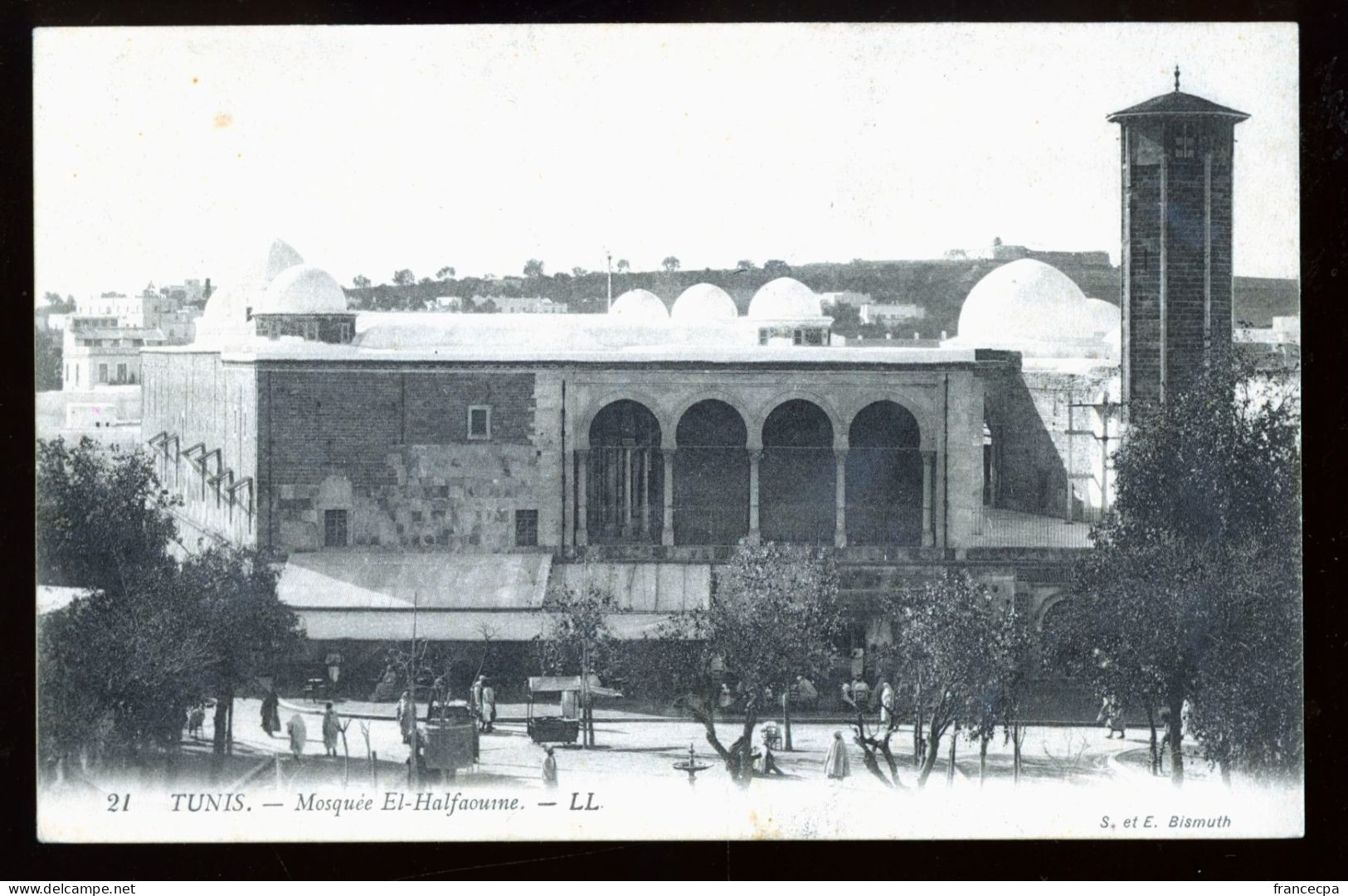 904 - TUNISIE - TUNIS - Mosquée EL-HALFAOUINE - Tunisie