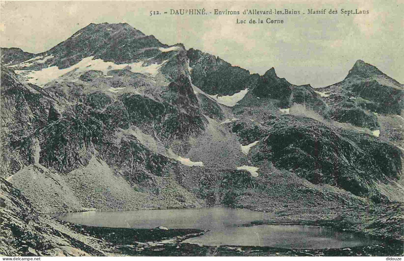 38 - Isère - Environs D'Allevard Les Bains - Massif Des Sept Laux - Lac De La Corne - CPA - Voir Scans Recto-Verso - Other & Unclassified