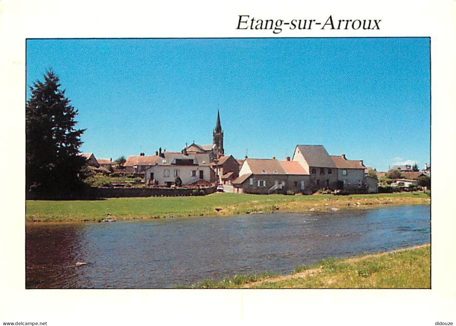 71 - Etang Sur Arroux - Vue Générale - CPM - Voir Scans Recto-Verso - Other & Unclassified