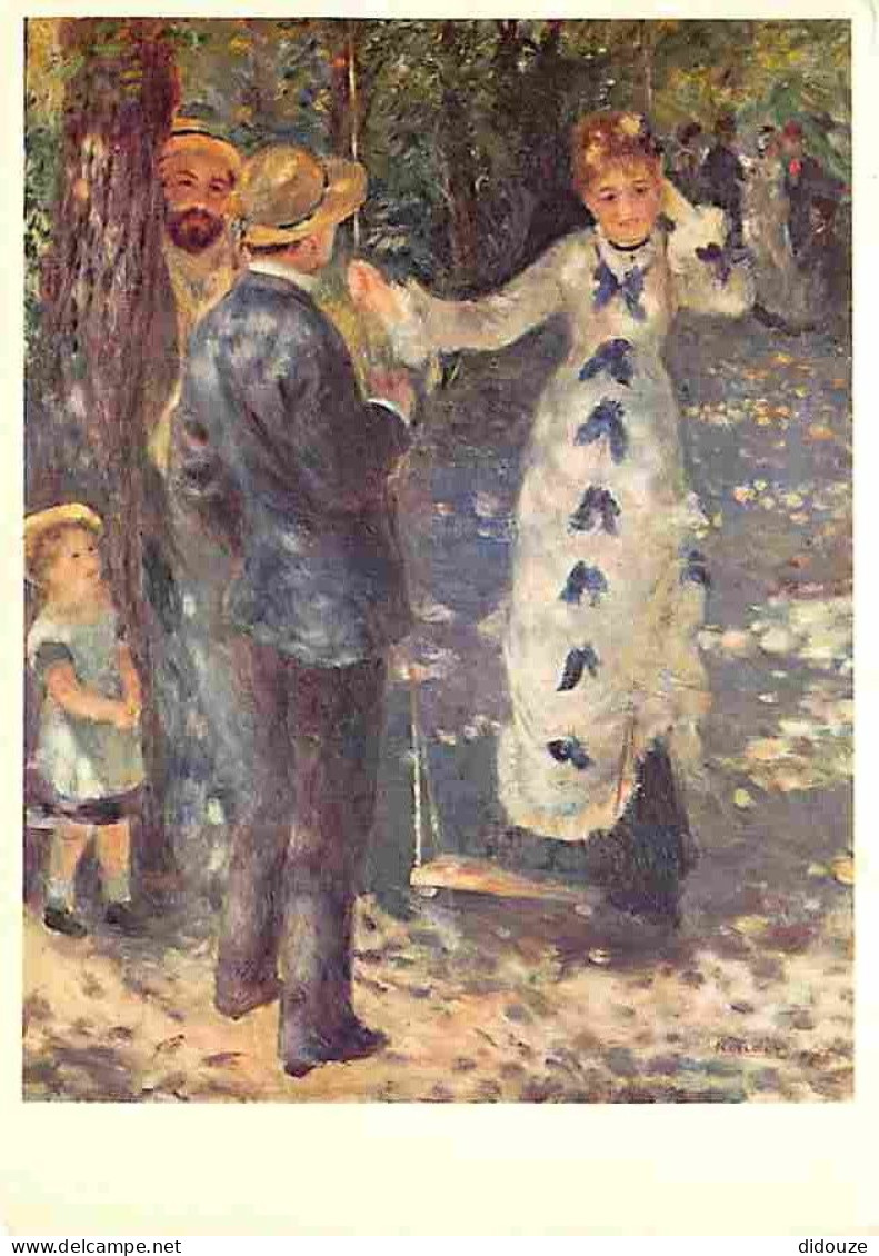 Art - Peinture - Pierre Auguste Renoir - La Balançoire - Carte Neuve - CPM - Voir Scans Recto-Verso - Paintings