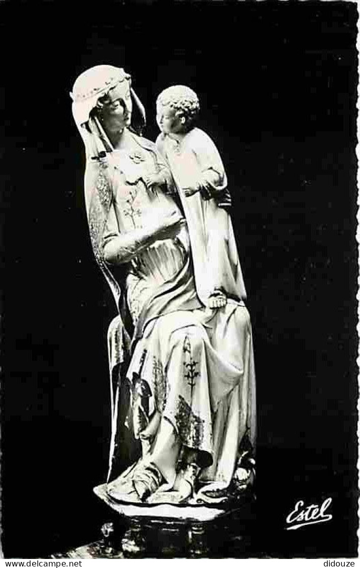 Art - Art Religieux - Avignon - Eglise De La Collégiale - Vierge En Ivoire - CPM - Voir Scans Recto-Verso - Gemälde, Glasmalereien & Statuen