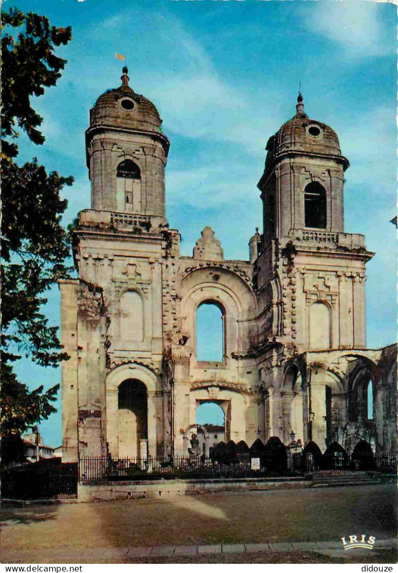 17 - Saint Jean D'Angély - Les Tours - Vestiges D'une Eglise Abbatiale Inachevée - Carte Dentelée - CPSM Grand Format -  - Saint-Jean-d'Angely