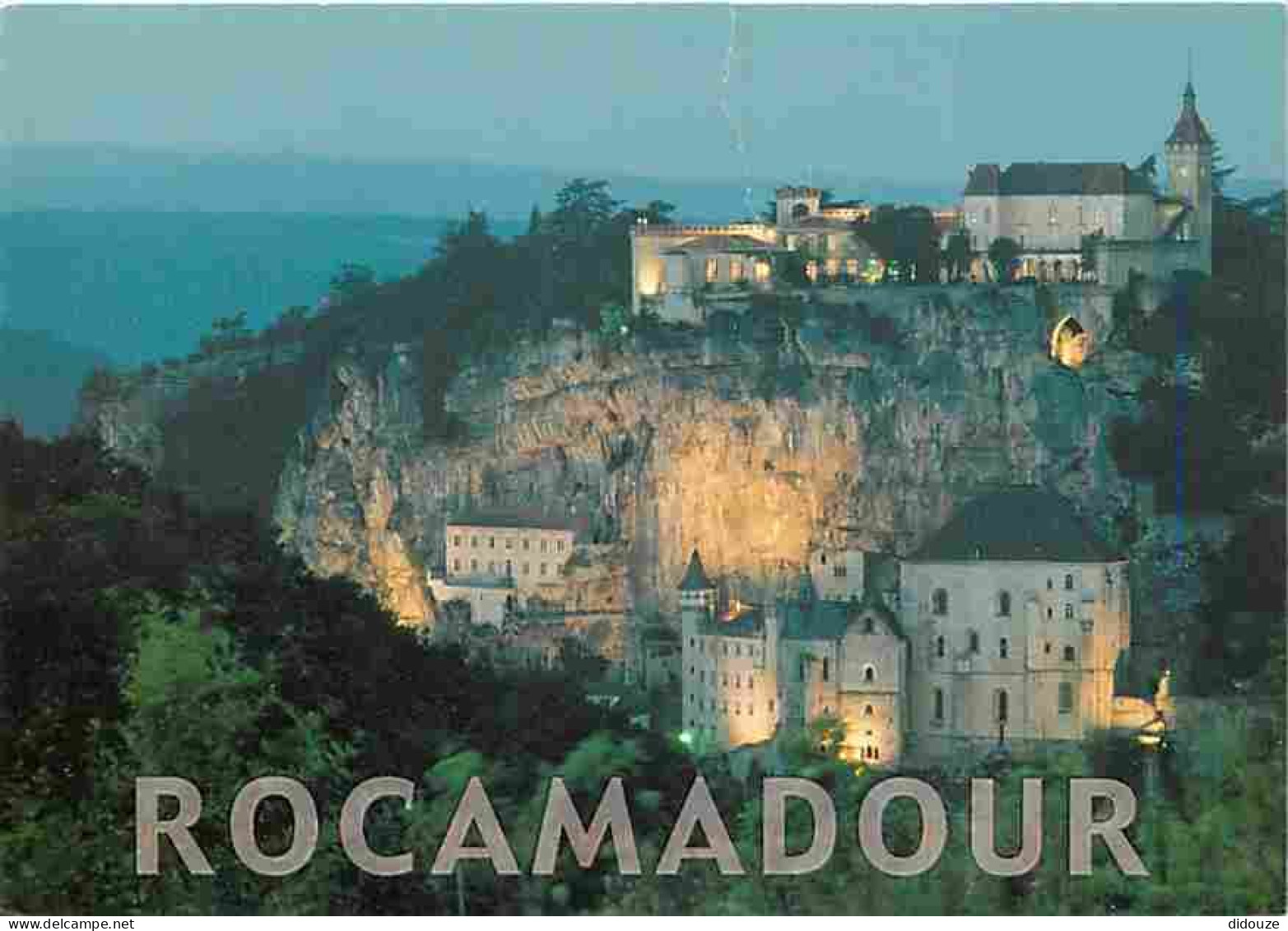 46 - Rocamadour - Le Rocher Illuminé - Nuit - CPM - Voir Scans Recto-Verso - Rocamadour