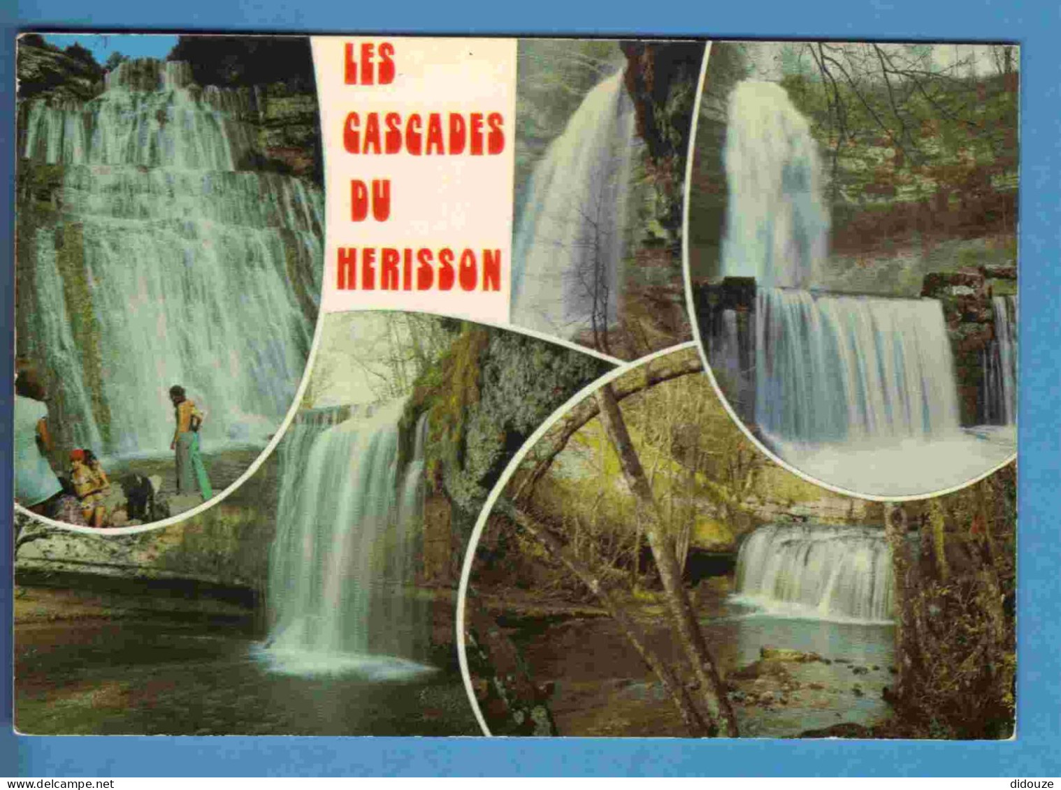 39 - Jura - Les Cascades Du Hérisson - Carte Vierge - Autres & Non Classés