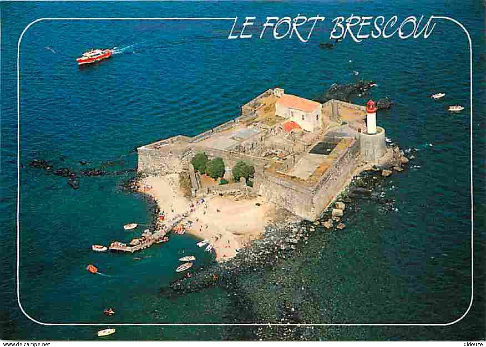 34 - Le Cap D'Agde - Le Fort Brescou - Vue Aérienne - CPM - Voir Scans Recto-Verso - Agde