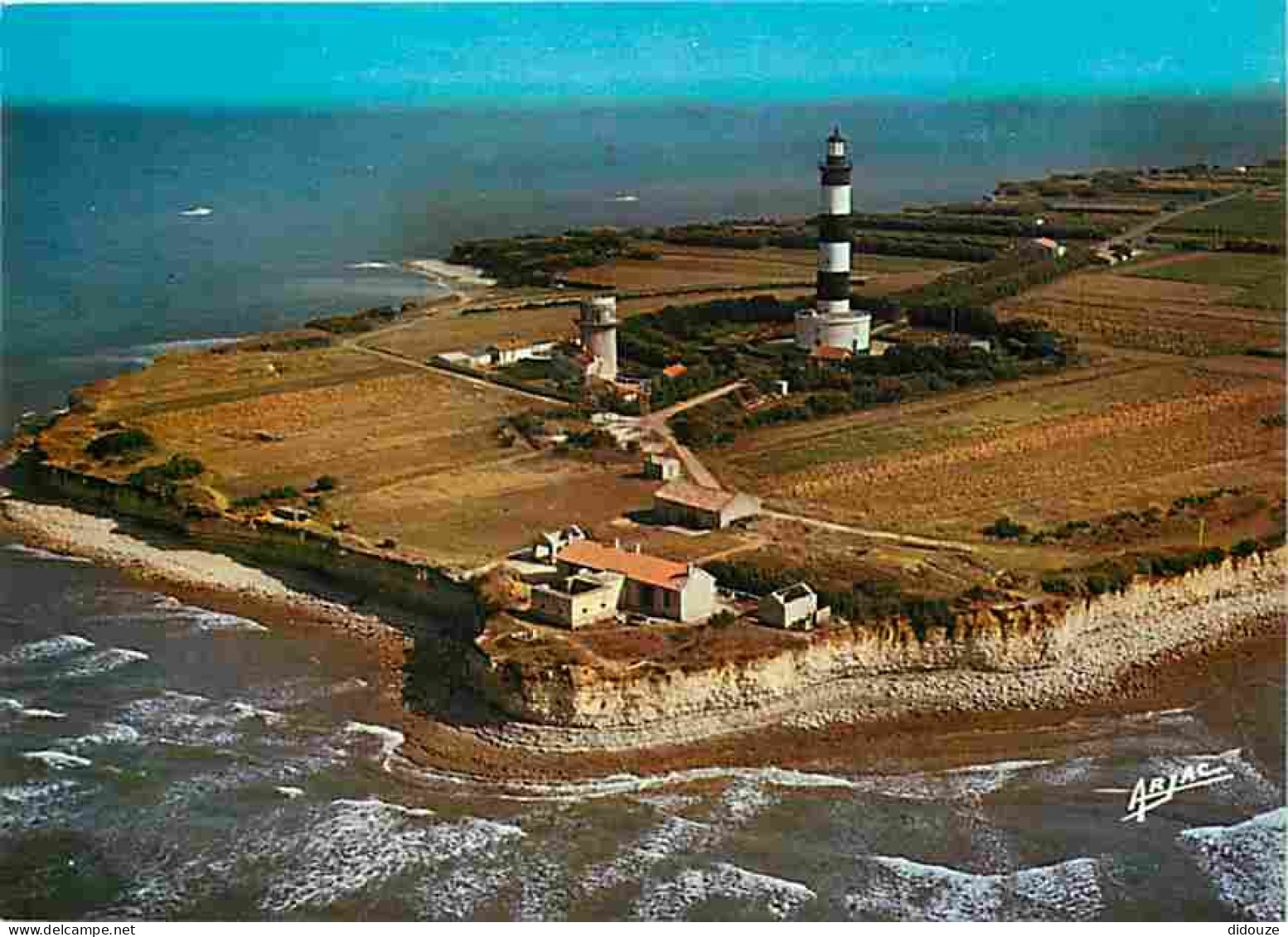 17 - Ile D'Oléron - A La Pointe De L'Ile Le Phare De Chassiron - Vue Aérienne - Editeur Arjac - CPM - Voir Scans Recto-V - Ile D'Oléron