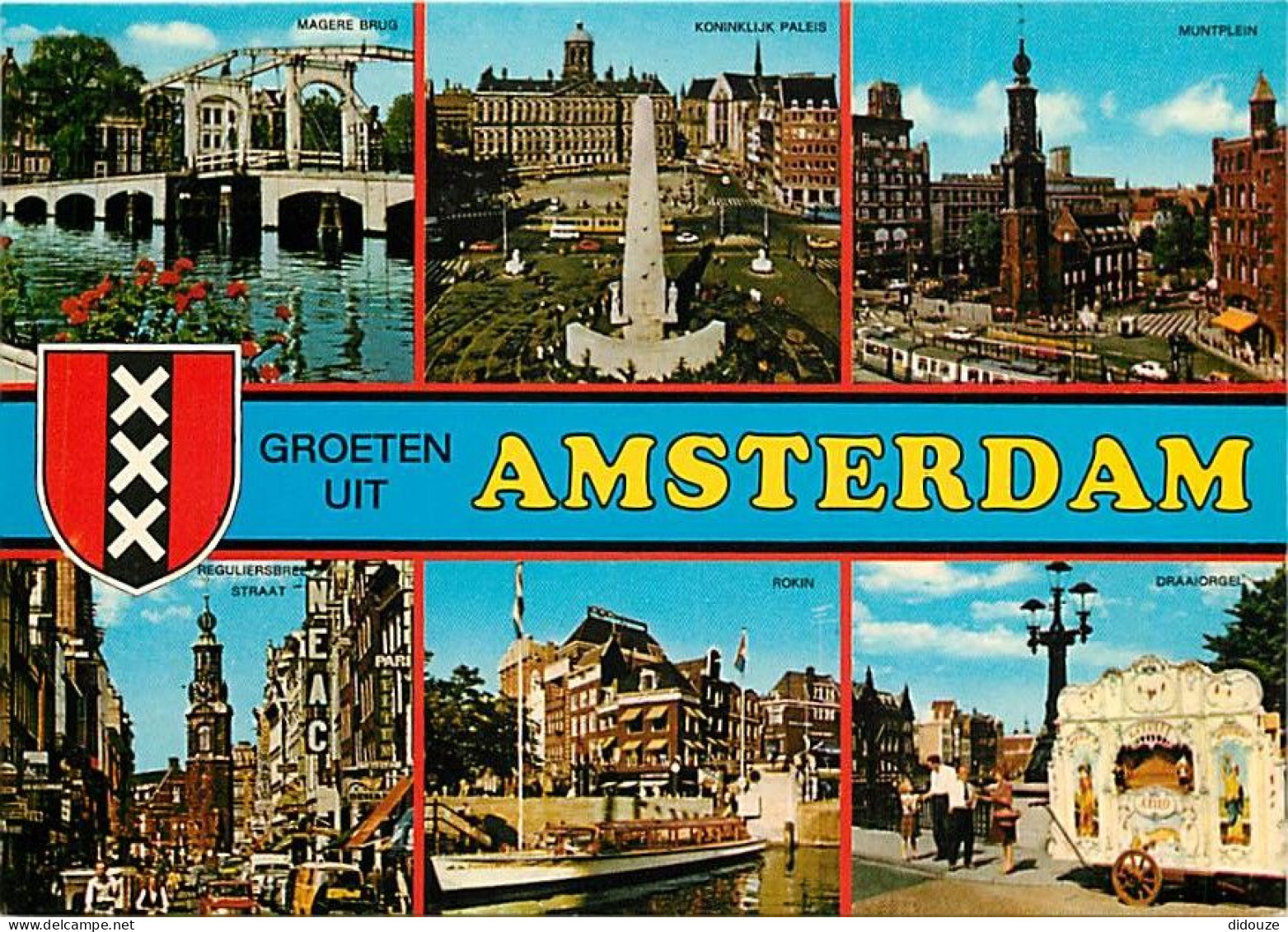 Pays-Bas - Nederland - Amsterdam - Multivues - CPM - Voir Scans Recto-Verso - Amsterdam