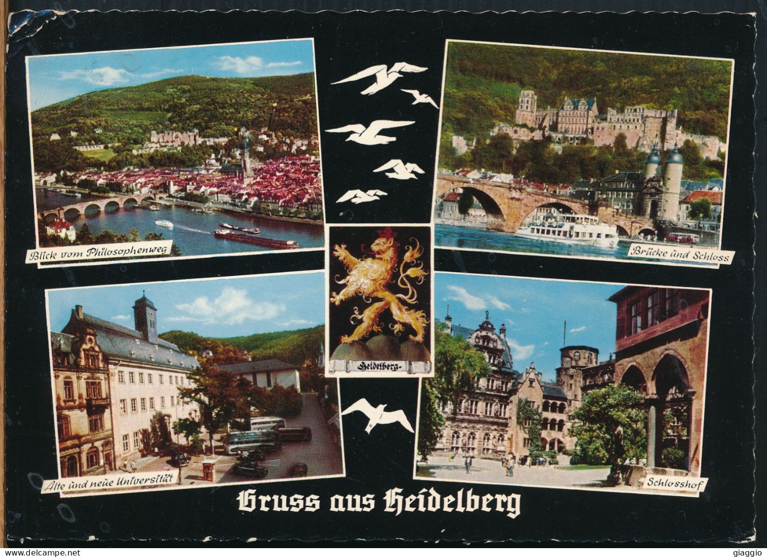 °°° 31071 - GERMANY - GRUSS AUS HEIDELBERG - 1972 With Stamps °°° - Heidelberg