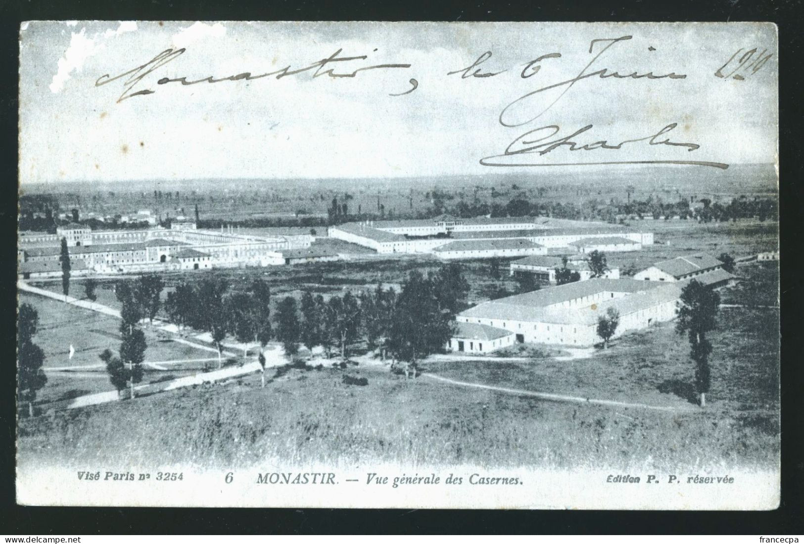 909 - TUNISIE - MONASTIR - Vue Générale Des Casernes - Tunisie