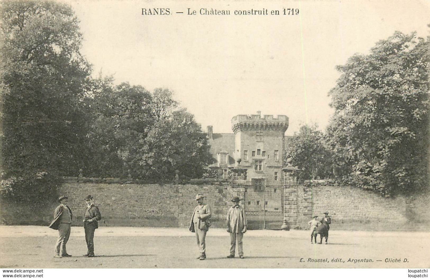 RANES Le Chateau Construit En 1719 - Other & Unclassified