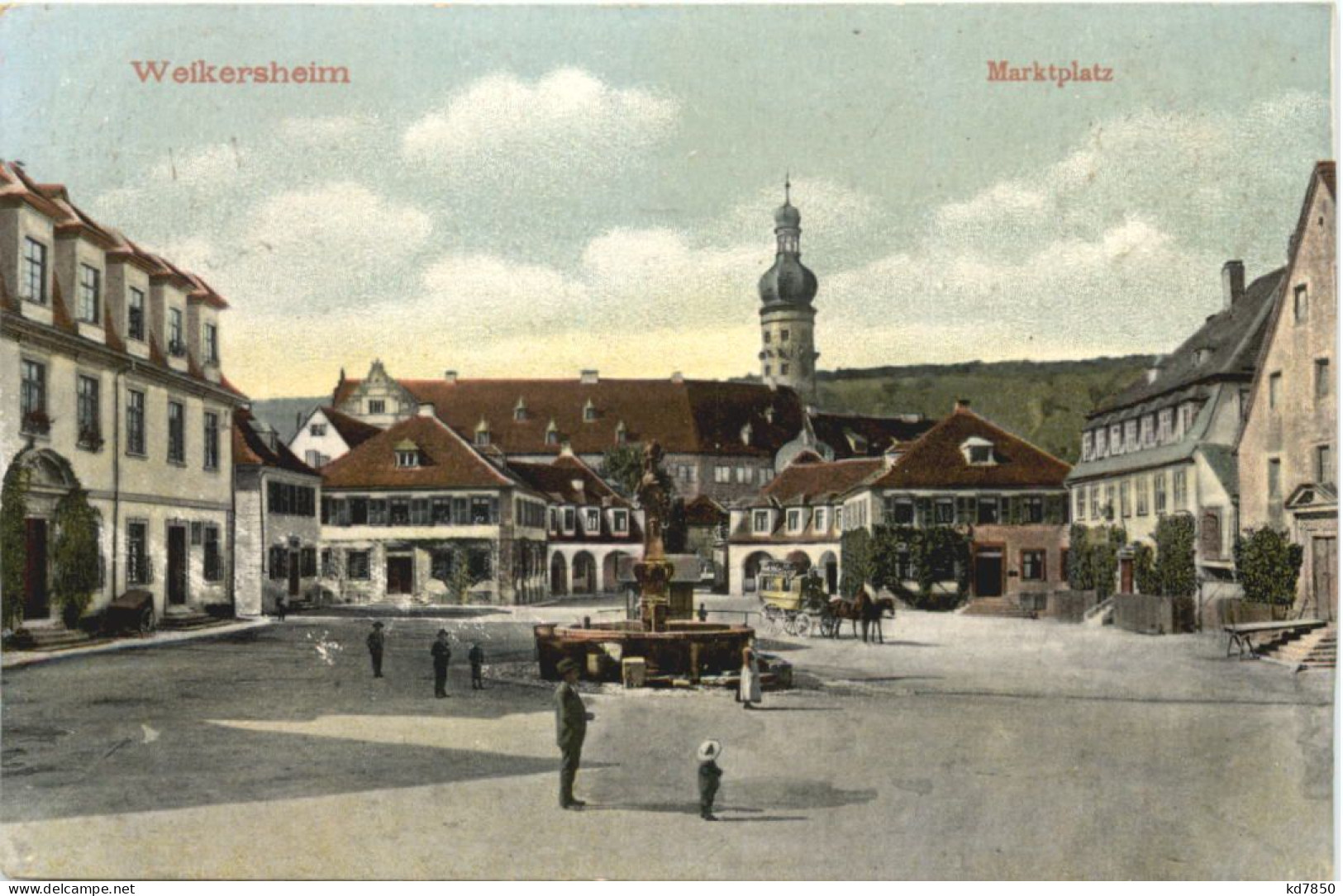 Weikersheim - Marktplatz - Sonstige & Ohne Zuordnung