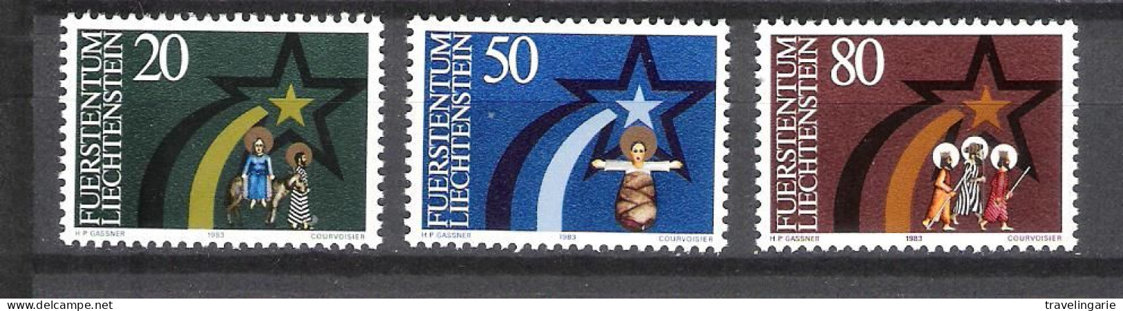 Liechtenstein 1983 Christmas ** MNH - Ungebraucht