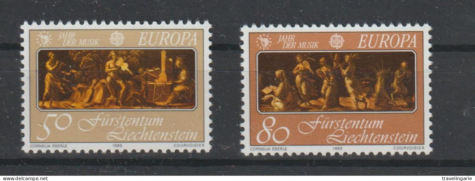 Liechtenstein 1985 Europa Cept Music MNH ** - Musique