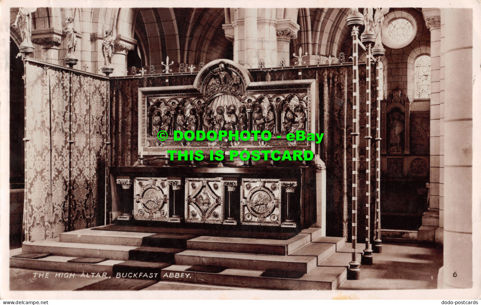 R514974 Buckfast Abbey. The High Altar. R. A. The Seal Of Artistic RA Series. 19 - Monde