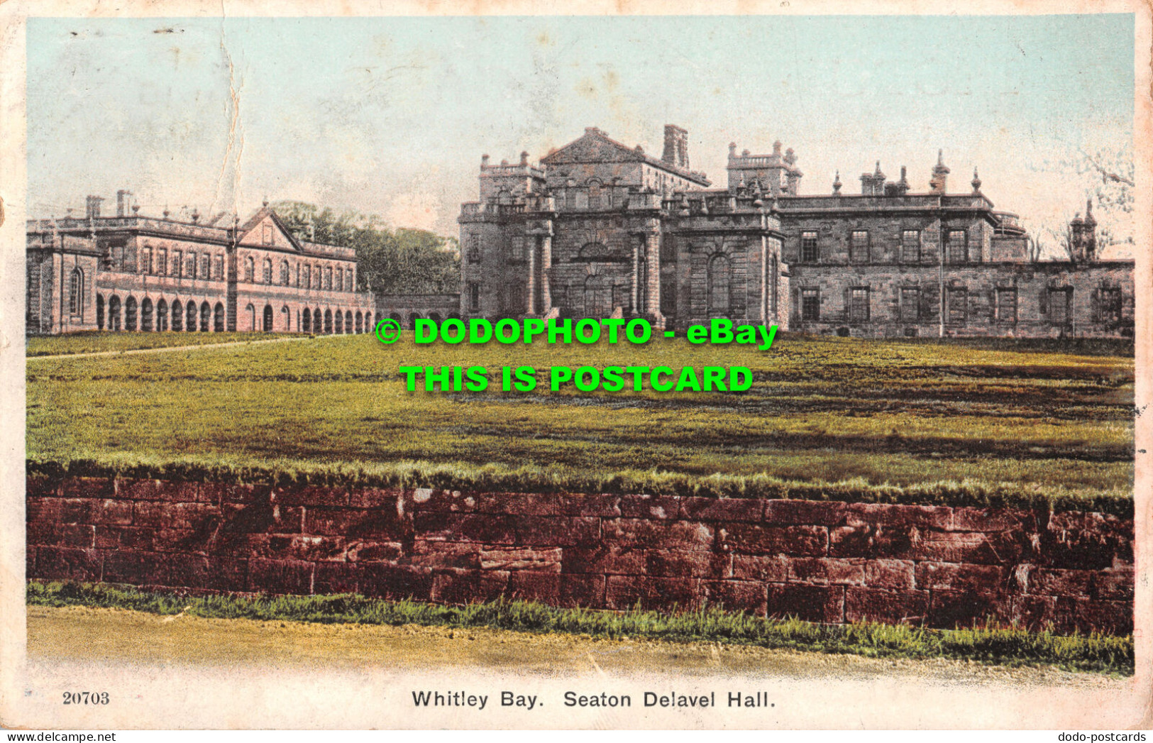 R514763 Whitley Bay. Seaton Delavel Hall. Postcard - Monde