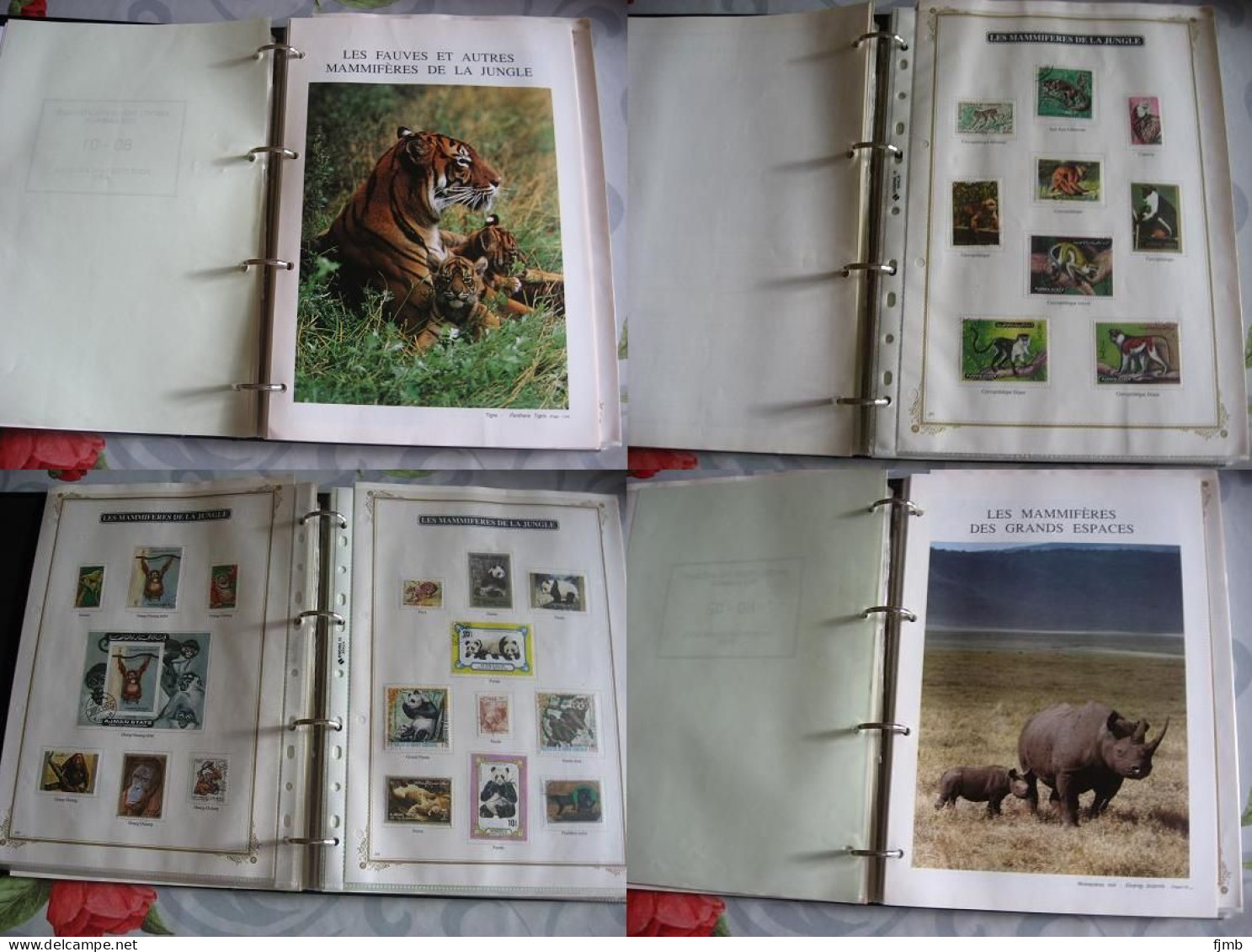 Société Des Philatélistes Encyclopédie Des Animaux Complets + Timbres + Fiches + Intercalaires - Andere & Zonder Classificatie