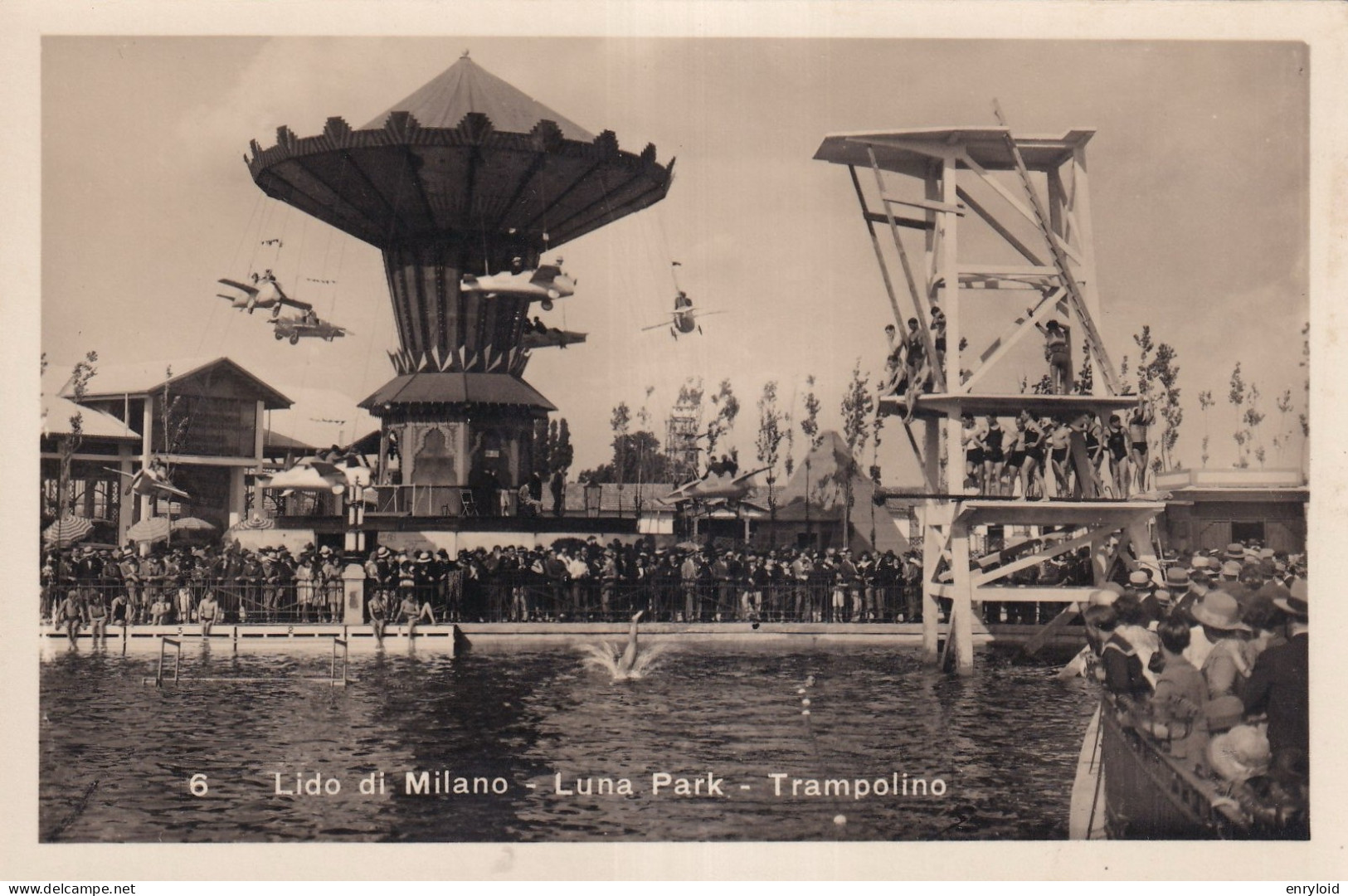 Lido Di Milano Luna Park Trampolino - Milano (Milan)