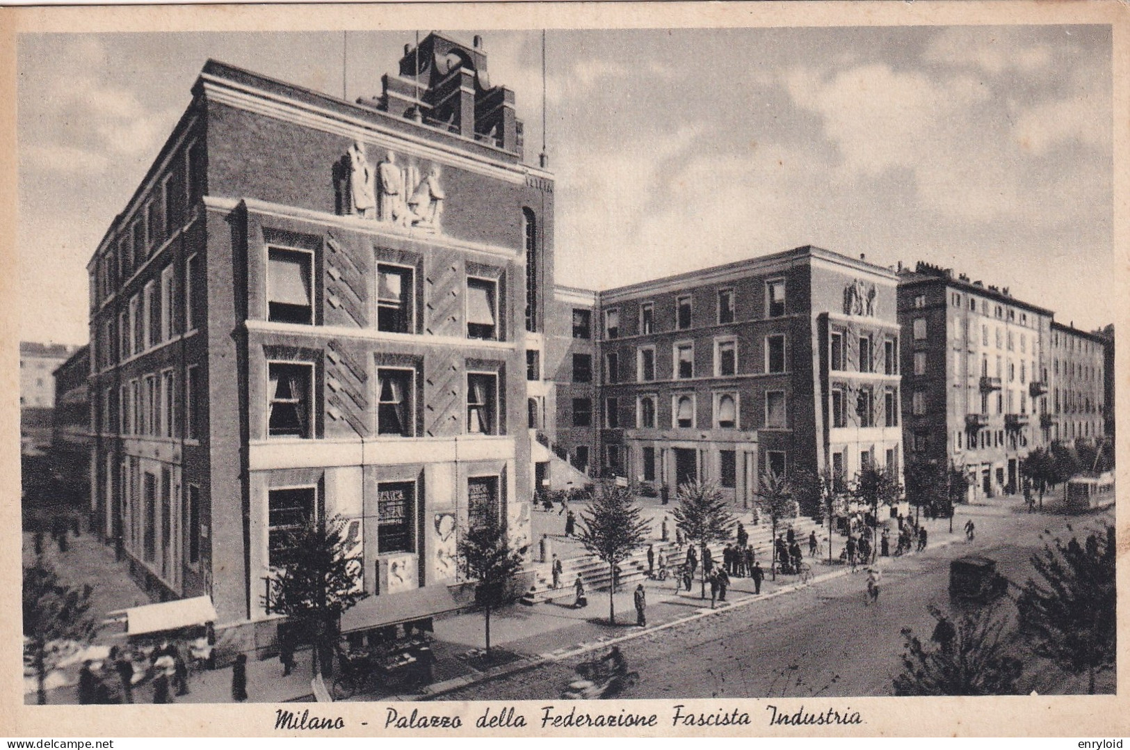 Milano Palazzo Della Federazione Fascista Industria - Milano (Milan)