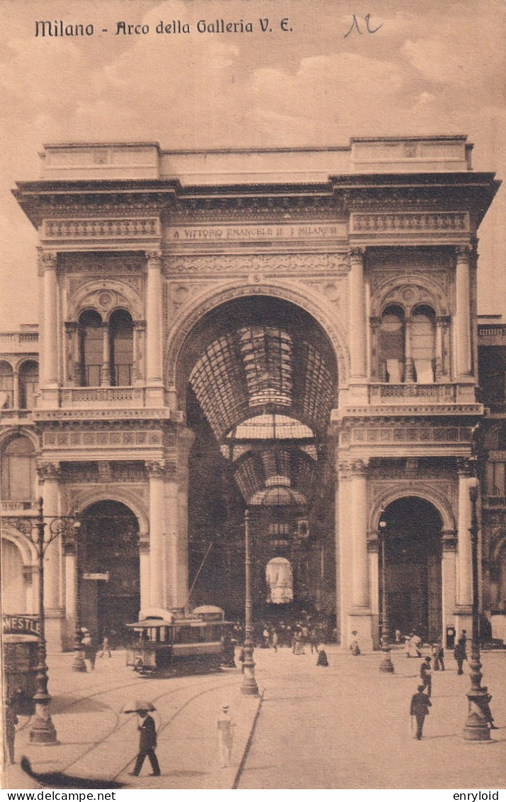 Milano Arco Della Galleria - Milano (Milan)