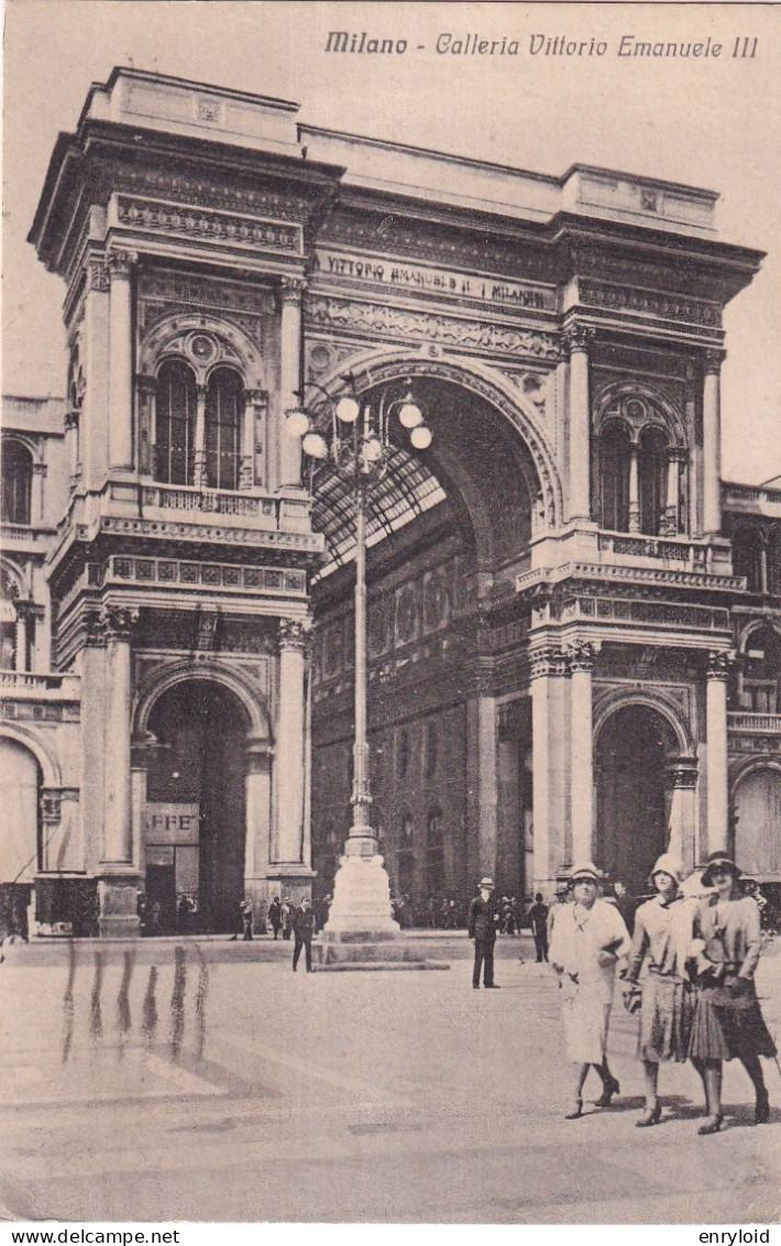 Milano Galleria Vittorio Emanuele III - Milano (Milan)