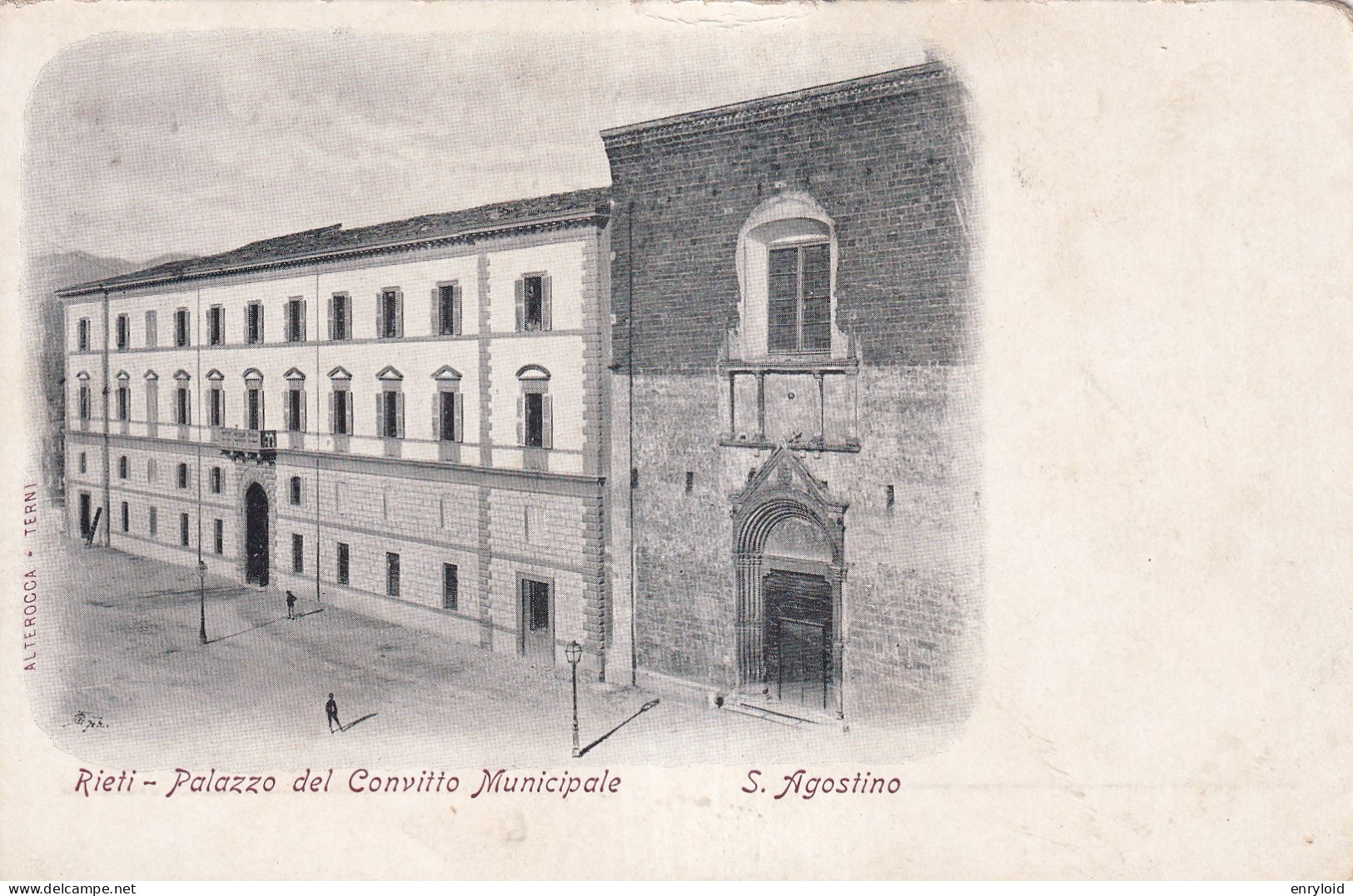 Rieti Palazzo Del Convitto Municipale S. Agostino - Otros & Sin Clasificación