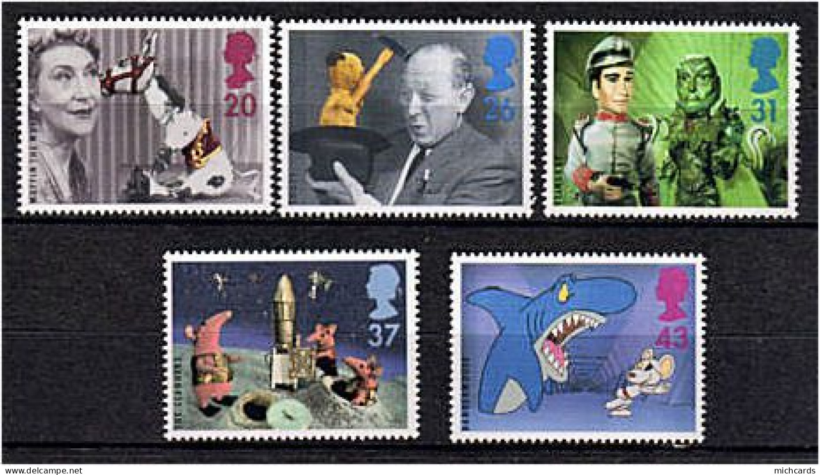 191 GRANDE BRETAGNE 1996 - Yvert 1910/14 - Emissions TV Enfants - Neuf ** (MNH) Sans Charniere - Unused Stamps