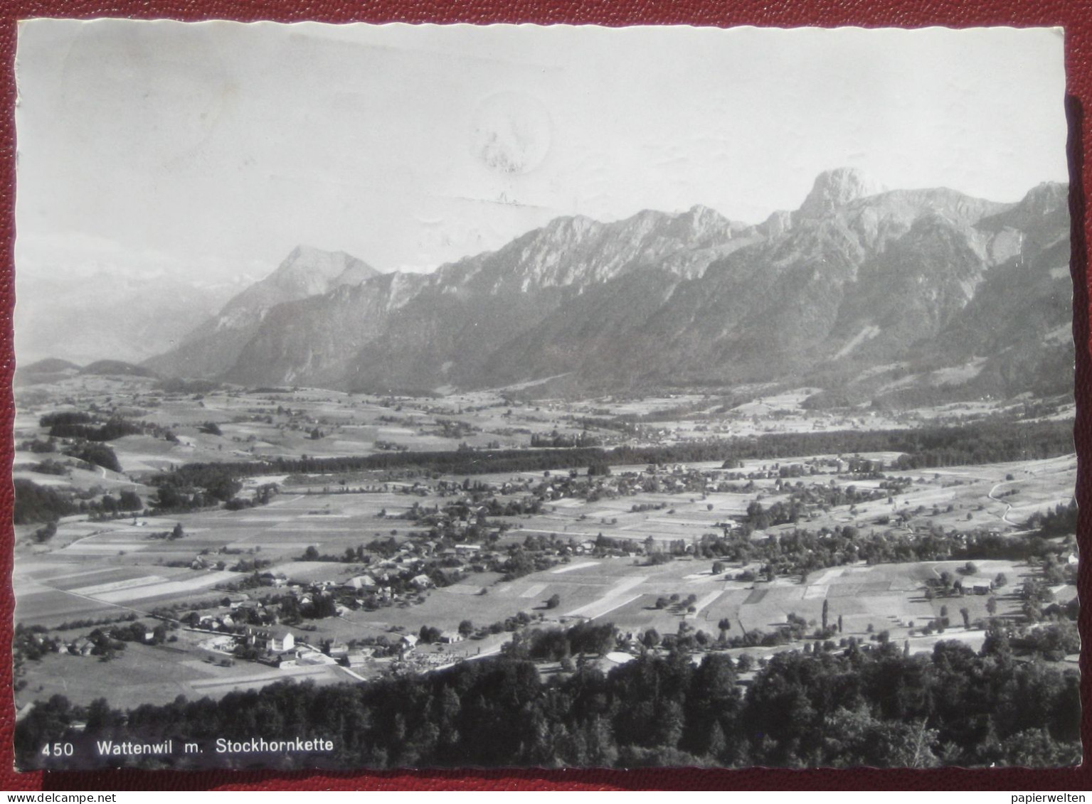 Wattenwil (BE) - Panorama Mit Stockhornkette - Wattenwil