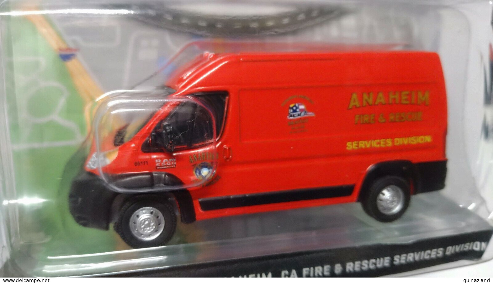 Greenlight Route Runners 2018 Ram Promaster Anaheim CA Fire & Rescue (NG79) - Autres & Non Classés