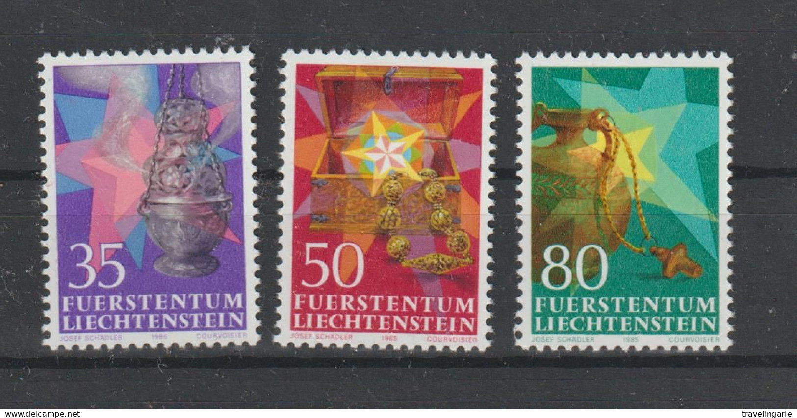 Liechtenstein 1985 Christmas ** MNH - Unused Stamps