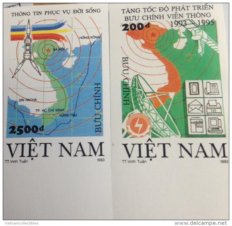 Vietnam Viet Nam MNH Imperf Stamps 1993 : Communication In Service Of Life (Ms661) - Vietnam