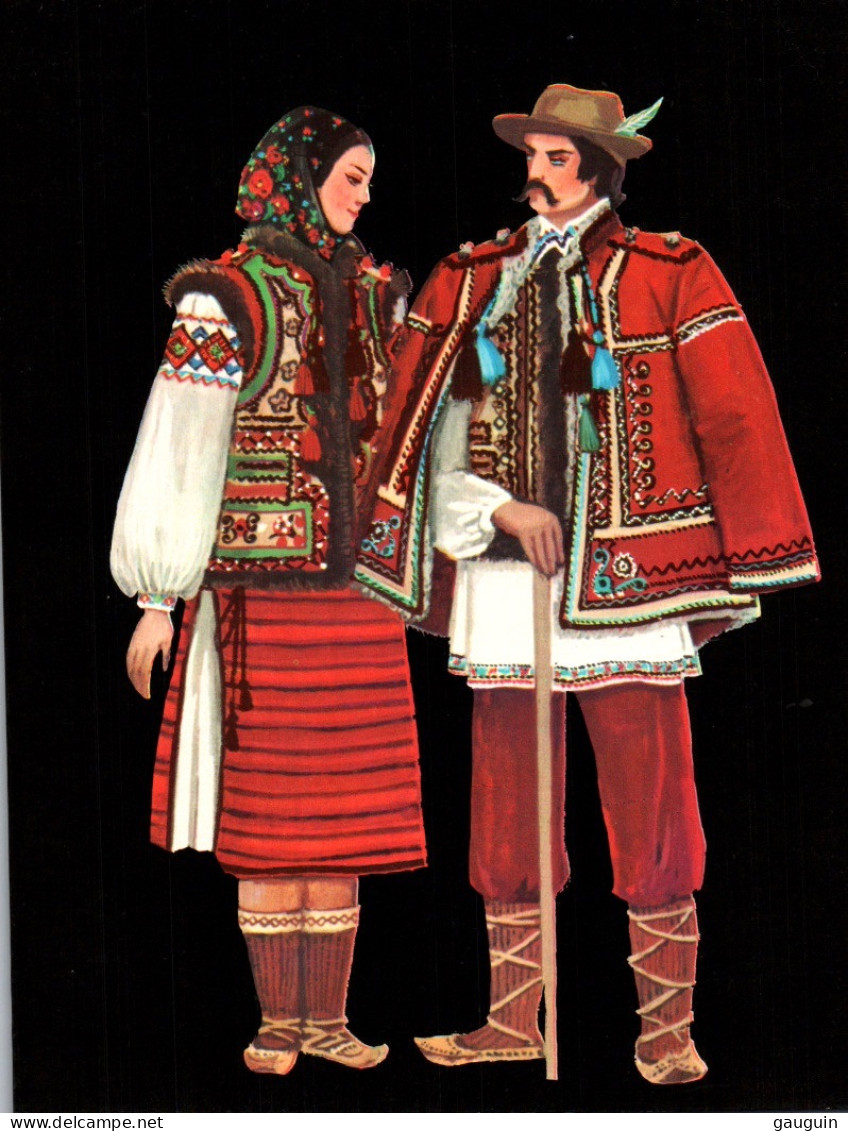 CP - Costumes UKRAINIENS - CARNET Complet 20 Vues (Notes explicatives & Historiques au dos - format 13,5x18)