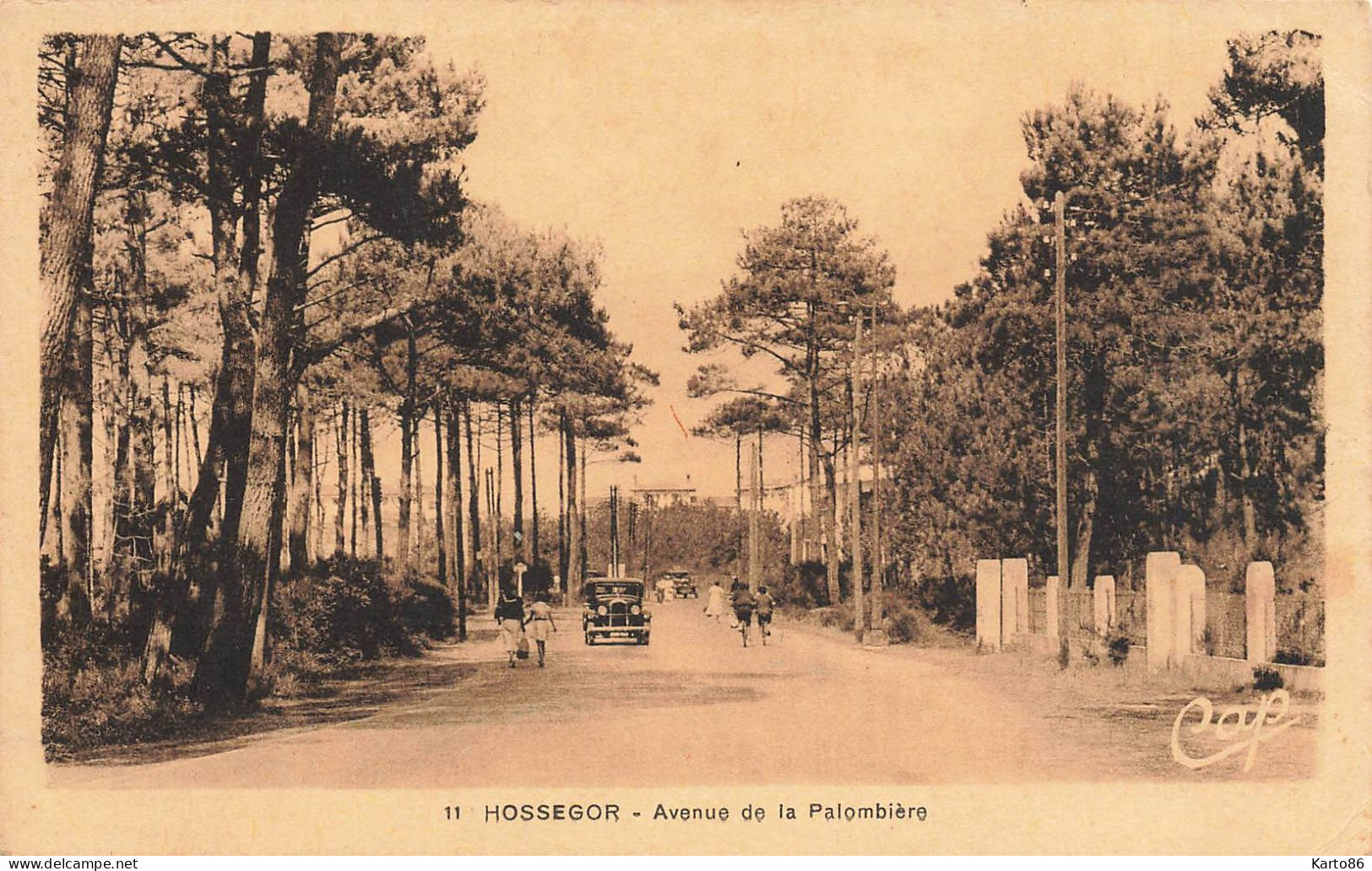 Hossegor * Avenue De La Palombière * Automobile Voiture Ancienne - Hossegor