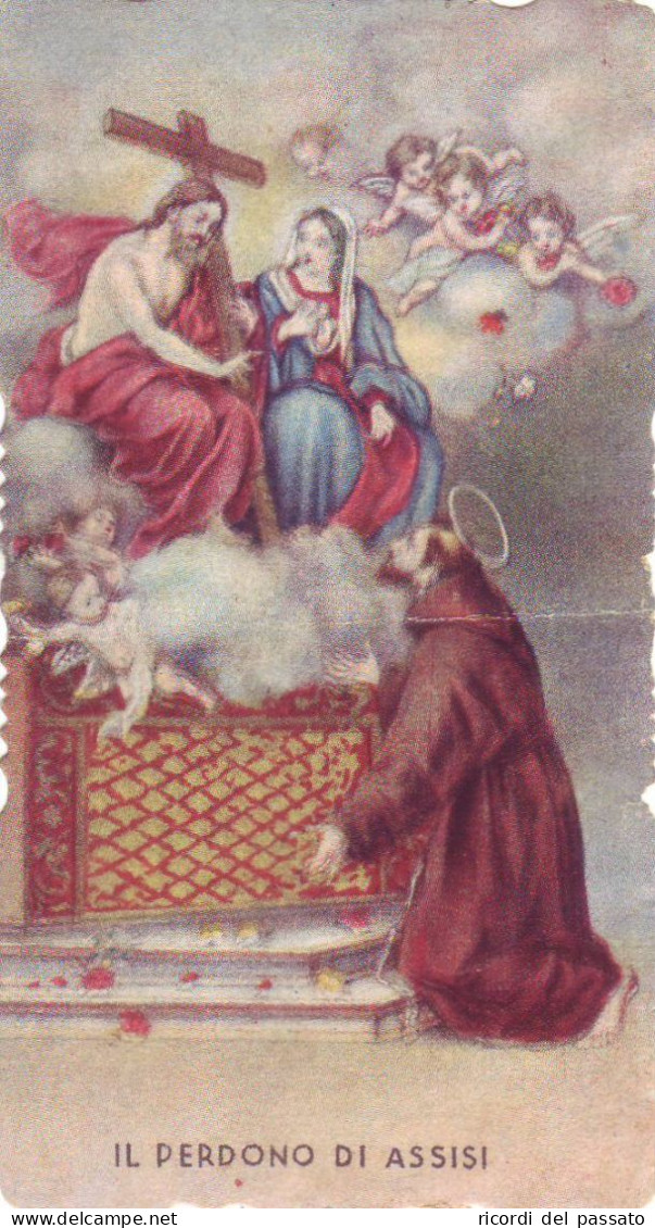 Santino Fustellato Il Perdono Di Assisi - Images Religieuses