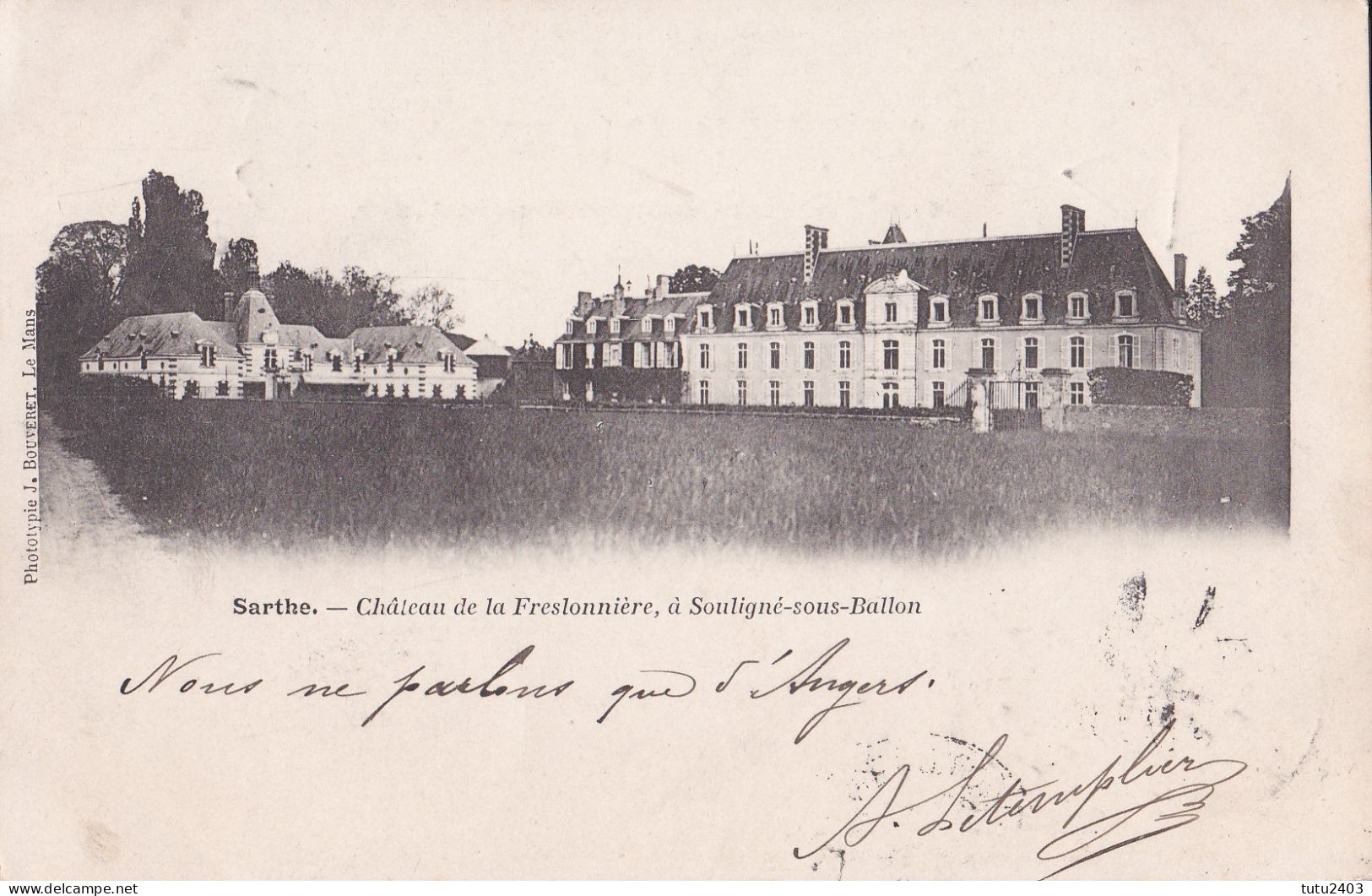 SOULIGNE SOUS BALLON                 Chateau De La Freslonniere - Sonstige & Ohne Zuordnung