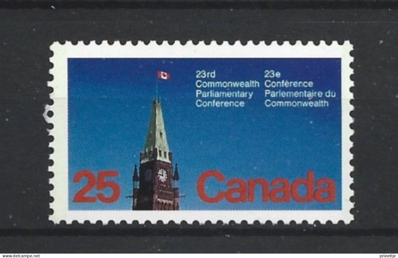 Canada 1977 23rd Commonwealth Parliamentary Conf. Y.T. 642 ** - Ungebraucht