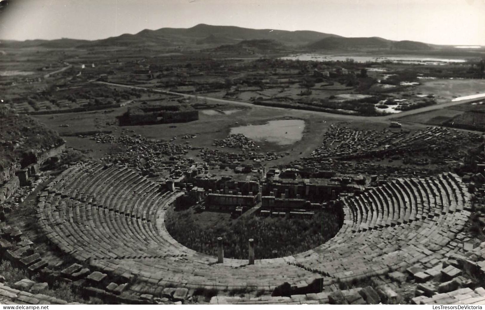 TURQUIE - Milet Tiyatrosu - Le Théâtre - Milet - The Theatre - Miletos - Vue Générale - Carte Postale Ancienne - Turkey