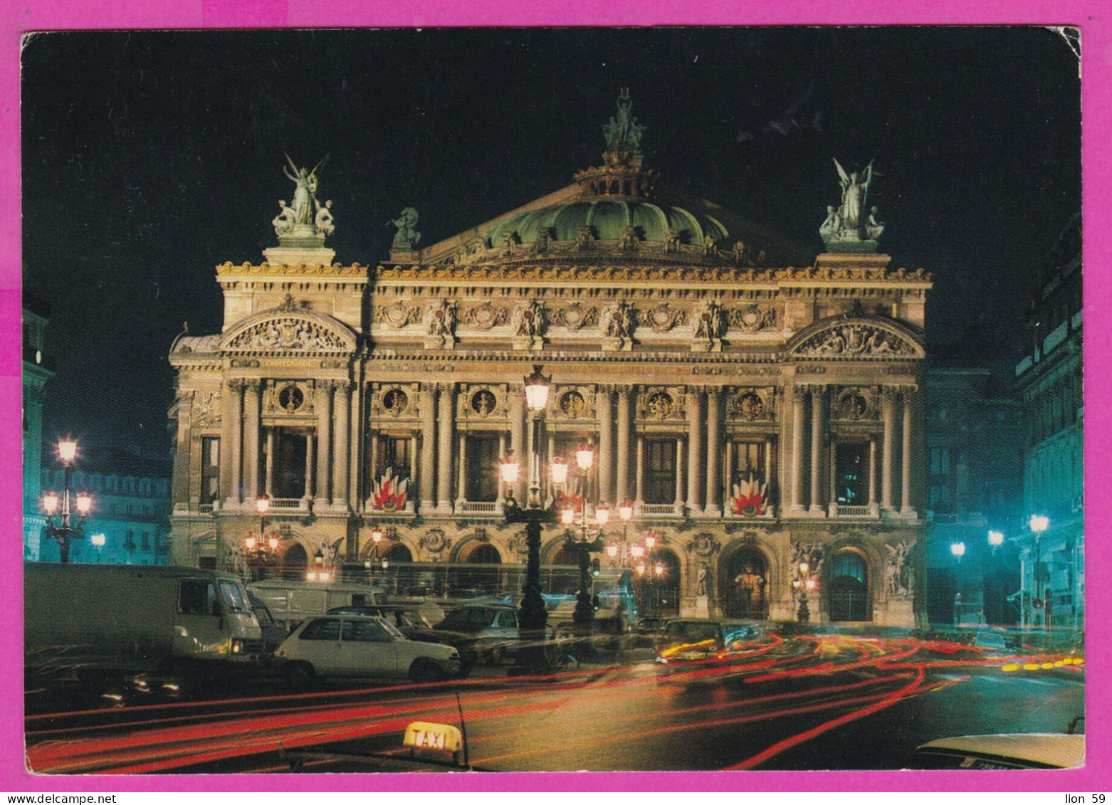 294200 / France - Paris La Nuit Opera PC 1983 USED 0.20+2.00 Fr. Liberty Of Gandon Flamme AVEC L'ENFANT VIVONS LA SECURI - 1982-1990 Liberty Of Gandon