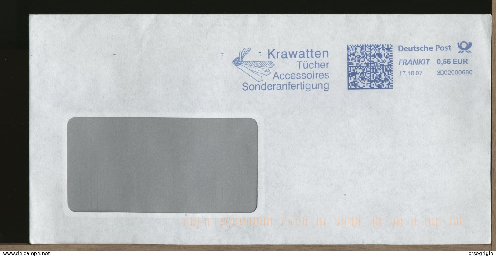 GERMANY - DEUTSCHE - TUCHER ACCESSORIES -  KRAVATTEN    Cravatte - Textile