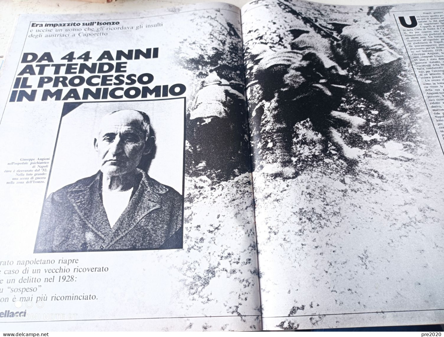 EPOCA 1973 QUARTU SANT’ELENA MANICOMIO DI NAPOLI - Otros & Sin Clasificación