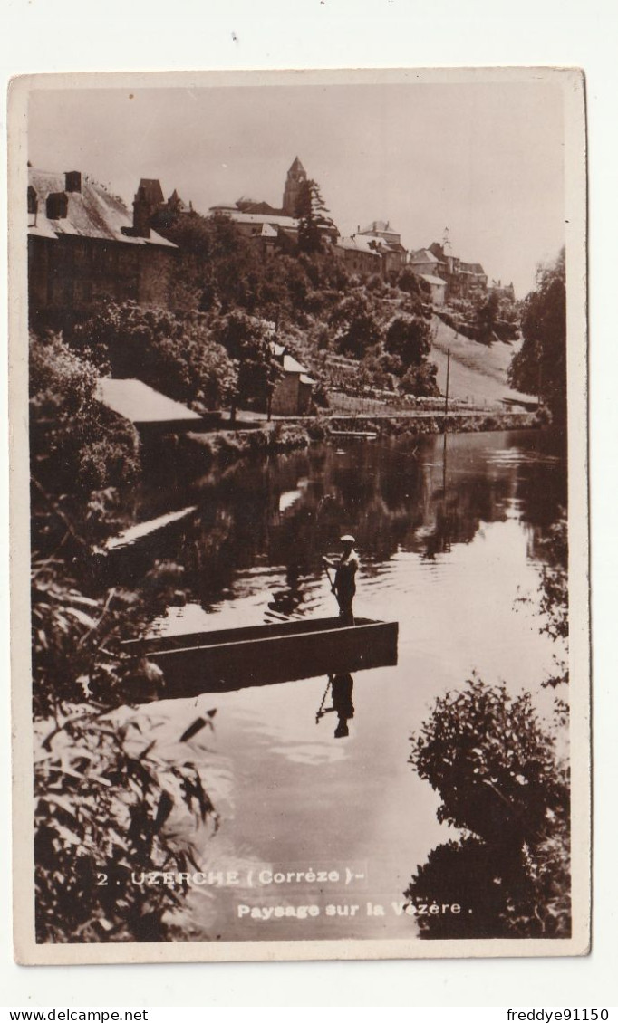 19 . Uzerche . Paysage Sur La Vézère - Uzerche