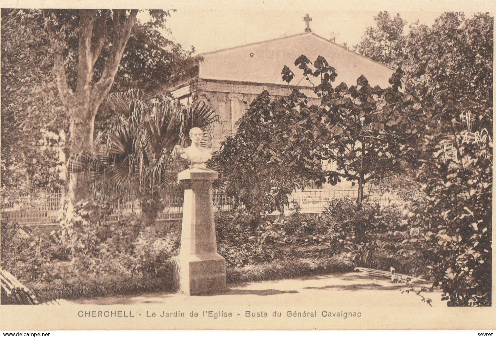 CHERCHELL  -   Le Jardin De L'Eglise - Other & Unclassified