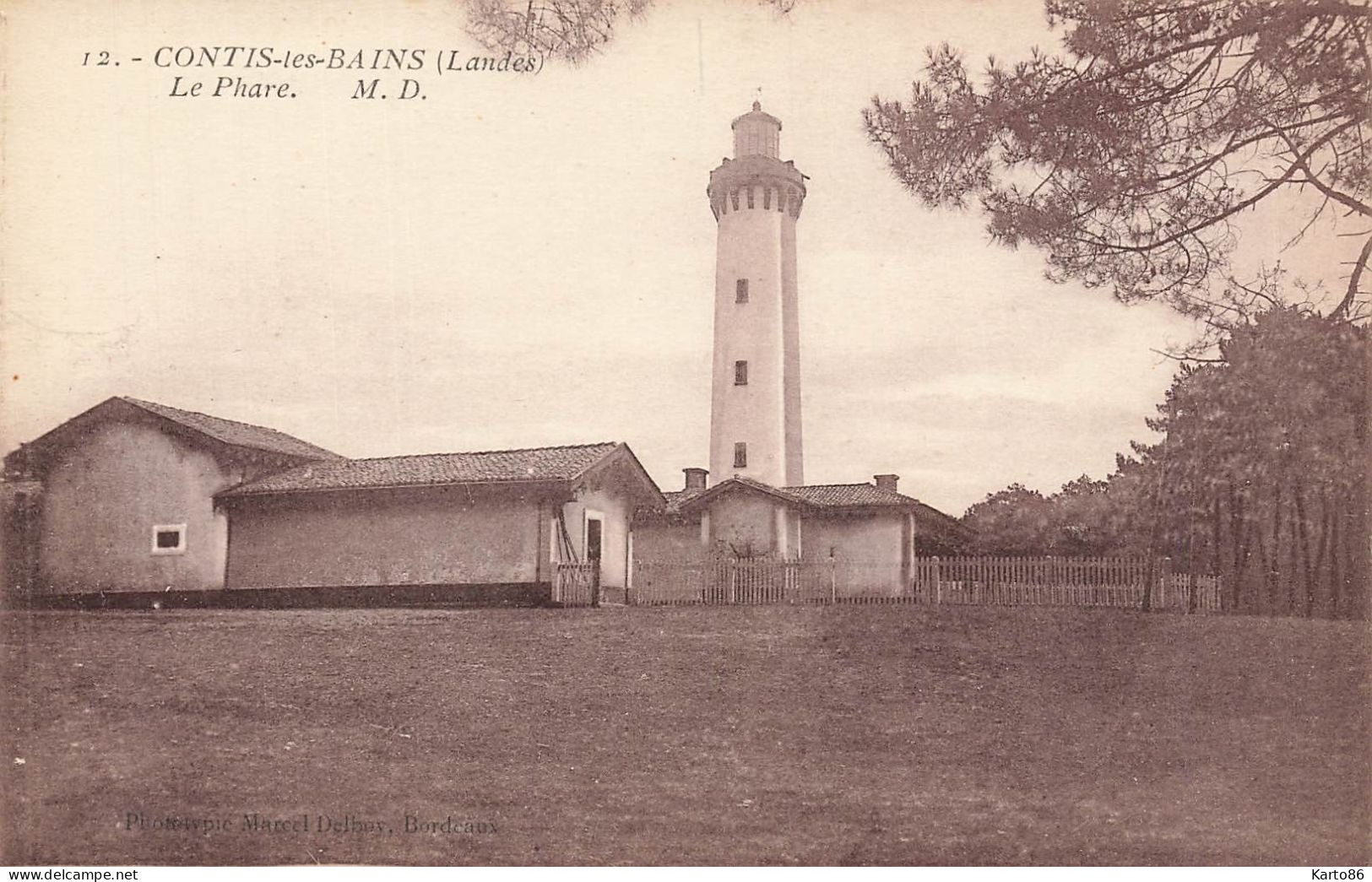 Contis Les Bains * Vue Sur Le Phare * Lighthouse - Sonstige & Ohne Zuordnung