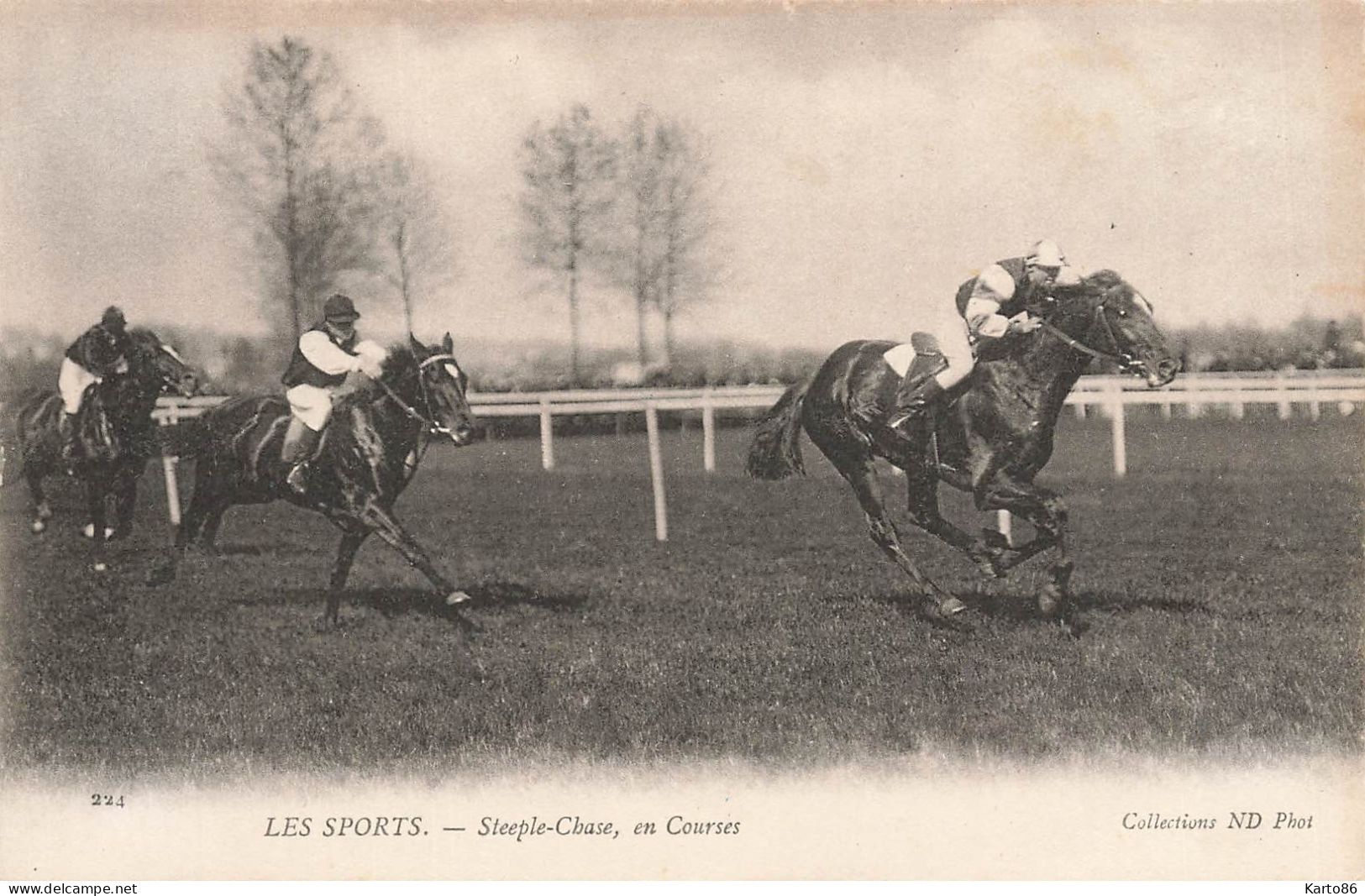 Hippisme * Les Sports N°224 * Steeple Chase , En Course * Hippique Cheval Chevaux équitation Jockey - Hípica