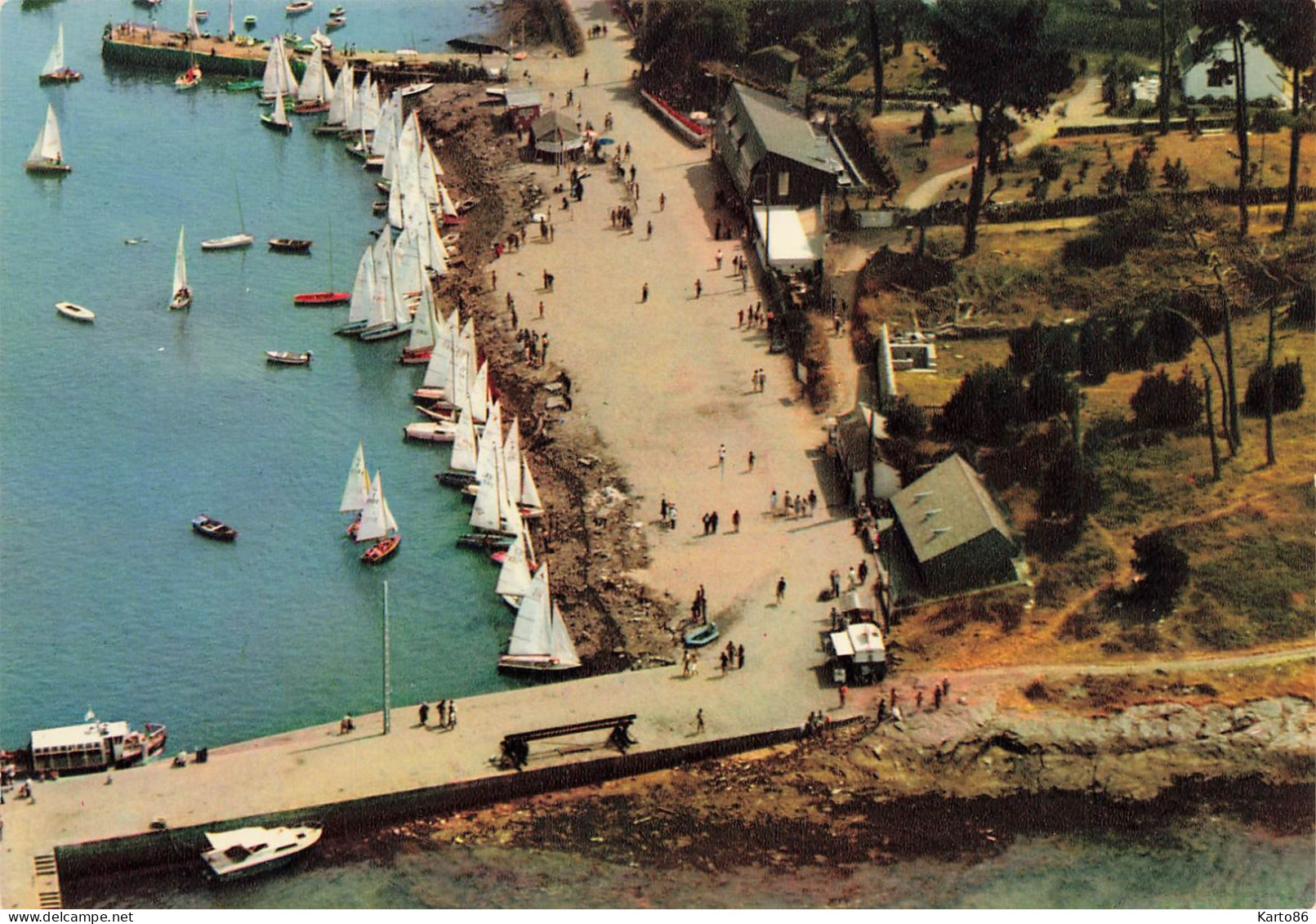 Ile Aux Moines * Festival De La Voile Dans Le Golfe Du Morbihan , Départ Des Régates * Bateaux Voiliers - Ile Aux Moines